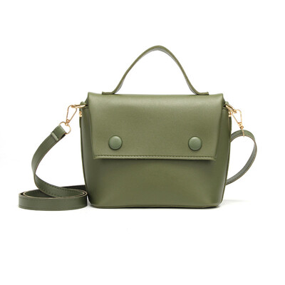 

Famous Brand Shoulder Handbags for Women 2019 Simple Fashion Crossbody Bags Small PU Leather Sling Messenger Pack for Ladies
