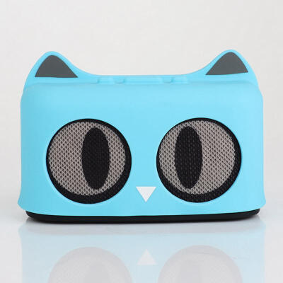 

Wireless Bluetooth Speaker Portable Mini Cartoon Cute Cat Speaker With Bracket Outdoor Car Subwoofer Support FM Radio TF Card