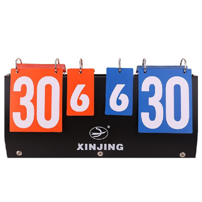 

Portable Basketball Score Board 4 Digit Sports Scoreboard for Volleyball Table Tennis Handball Badminton Counter Board