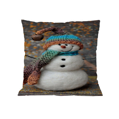 

Tailored Christmas Cotton Soft Pillow Case Sofa Waist Throw Cushion Cover Home Decor