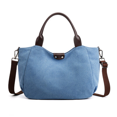 

Ins canvas womens single shoulder bag with large capacity leisure womens handbag slanting cloth bag