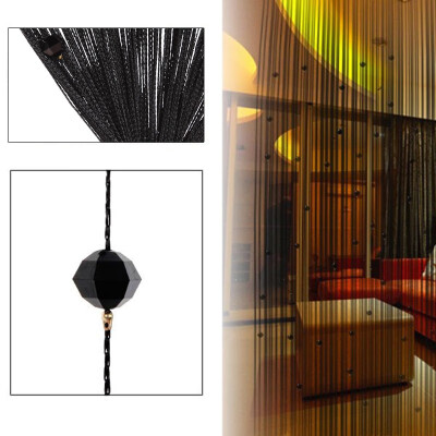 

Decorative String Curtain Beads Wall Panel Fringe Room Door Window