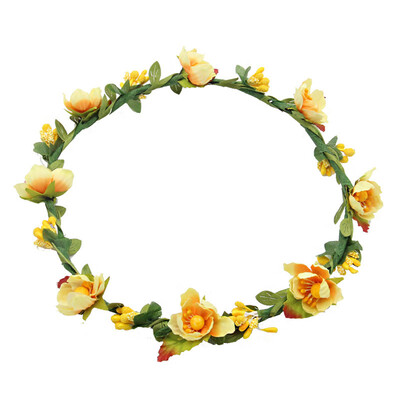 

Fashion Holiday Headwear With Leaf Plum Wreath Bride Bridesmaid Wedding Wreath Wedding Flower