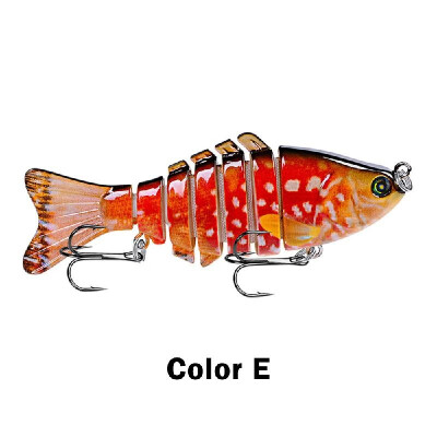 

10cm 1561g Fishing Lure Hard Bait Multi Segments Swimbait Crankbait Artificial Fishing Lure Bait with Treble Hooks