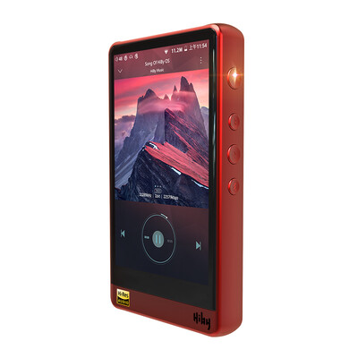 

Haibei HiBy R6 Snapdragon processor Android music player DSD256 hard solution balance output HIFI portable player MP3 aluminum red