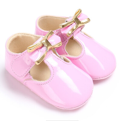

Summer New Arrival PU Newborn Baby Girl Shoes First Walkers Shoes Princess Non-Slip Soft Sole Infant Child Toddler Shoes