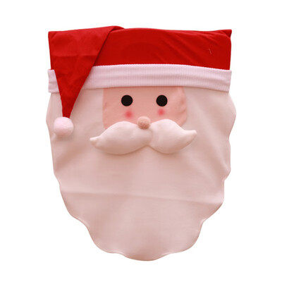 

New Hot Christmas Decoration Chairs Set Old Man Snowman Restaurant Scene Dress Up Christmas Party Supplies Cute Funny Festive