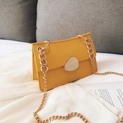 

Network celebrity foreign gas small bag new 2019 girl chain small square bag Korean version 100 lap womens bag single shoulder ba