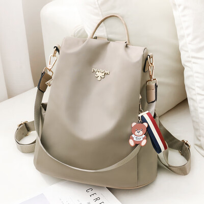 

Oxford shoulder bag women Korean fashion 100-pack schoolbag canvas travel bag outing Backpack