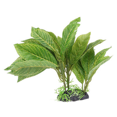 

Fake Green Leaves Water Plant Aquarium Fish Tank Underwater Decor Ornament