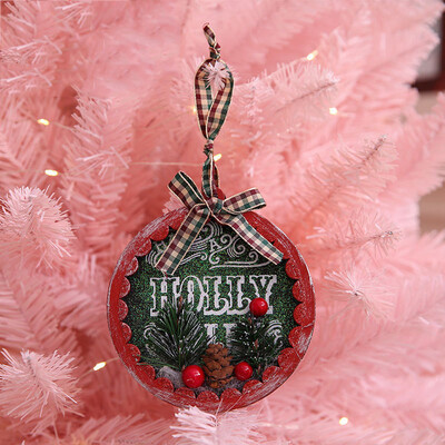 

Tailored Hanging Pendant Desktop Decoration Mini Lovely Wooden Party Decor Christmas