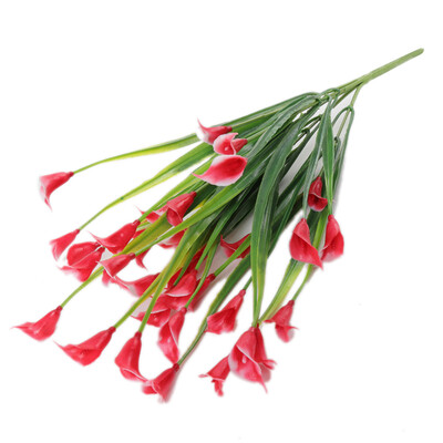 

1 Bouquet 5 Branches Artificial Calla Lily Flower Wedding Table Plant Home Decor