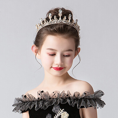 

Childrens Crown Headdress Princess Girl Crown Crown Headband Jewelry Birthday Hair Accessories Headband Flower Boy Handmade Card