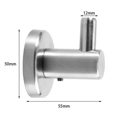 

Greensen Durable 304 Stainless Steel Bathroom Kitchen Wall Mounted Single Clothes Hook Home Towel Hanger