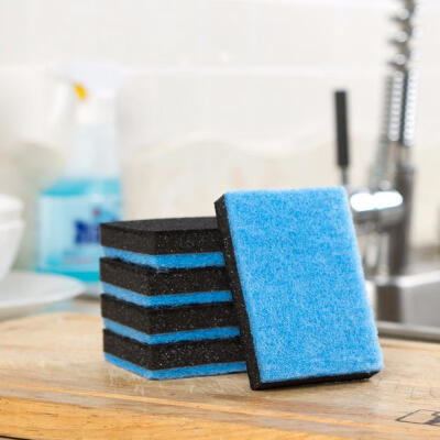 

10PcsLot 10716cm Emery Cleaning Sponge Magic Sponge Eraser For Kitchen Pot Pan Dishes Cleaning