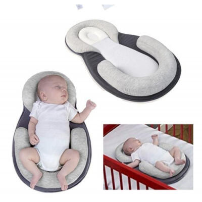 

Comfortable&Soft Baby Pillow Sleep Cushion Newborn Crib Portable Nest Bed Mattress Breathable