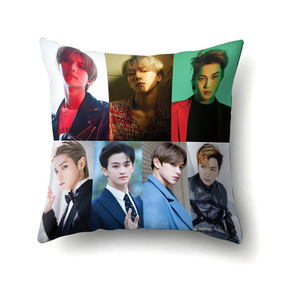 

redCherry KPOP SuperM Mini Album SuperM Square Throw Pillow Case Cushion Cover 18x18 inch