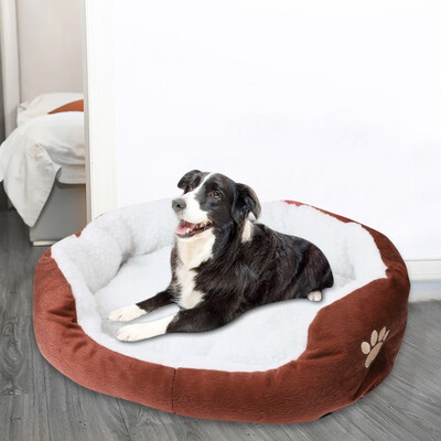 

Gobestart Small Pet Dog Cat Bed Puppy Cushion House Pet Soft Warm Kennel Dog Mat Blanket