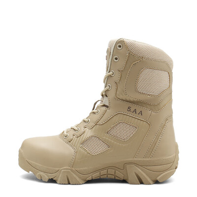 

New large size mens non-slip outdoor combat military boots high to help wear tactical boots special shoes