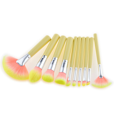 

〖Follure〗10PCS1Set Cosmetic Makeup Brush Brushes Set Foundation Powder Eyeshadow