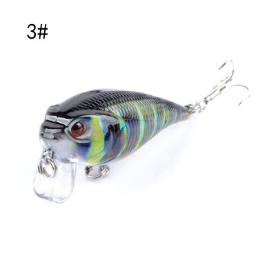 

Lu Ya Bait Painted Rock And Roll Fat Man Hard Bait Lifelike Crank Bait Swing Man Painting Series Artificial Bait