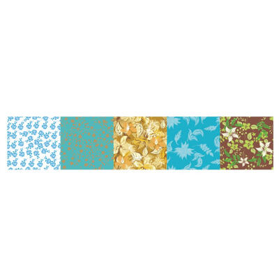 

Flower Vintage Square Self Adhesive Tile Stickers PVC Waterproof Sticker