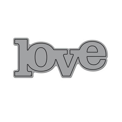 

Love Letters Metal Cutting Die for DIY Scrapbooking Album Folder Paper Card