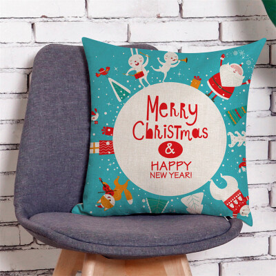 

Tailored Home Decor Cushion Cover Merry Christmas Pillowcase Sofa Throw Pillow Covers