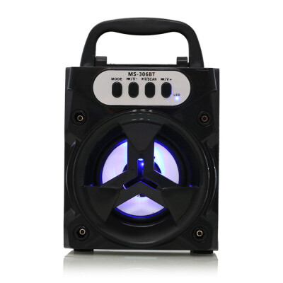 

MS - 306BT Bluetooth Portable Speaker with LED Lights 3 inch Driver Unit