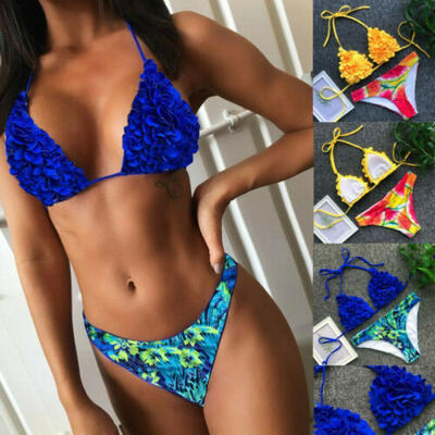 

Sexy Women Bikini Set Bandage Push Up Padded Swimwear Swimsuit Bathing Beachwear