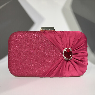 

Tailored Women Solid Color Evening Bag Hand Chain Bag Clutch Bags
