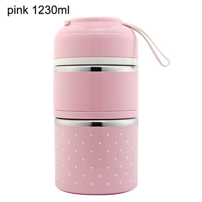

7801230ml Portable Thermal Lunch Box Leak-proof Bento Picnic Food Container