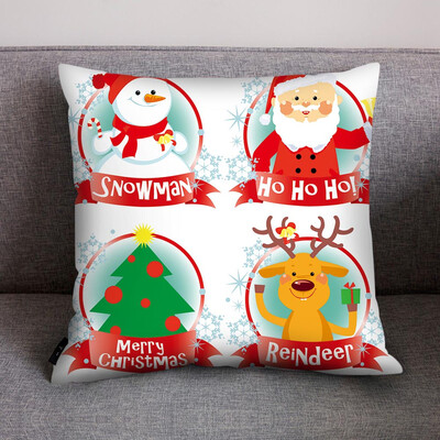 

Tailored Print Pillow Case Polyester Sofa Car Cushion Cover Home Decor
