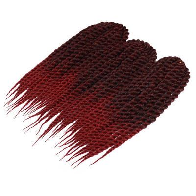 

〖Follure〗20InchesCrochet Braids Synthetic Braiding Hair Extensions Low Temperature Fiber
