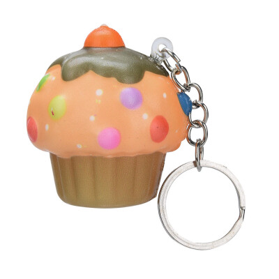 

Tailored Kawaii Adorable Ice Cream Cake Scented Cream Slow Keychain Stress Reliever Toy