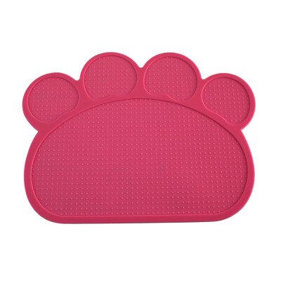 

Gobestart Silicone Pet Feeding Mat Non Slip Pet Food Placemat for Dog Cat