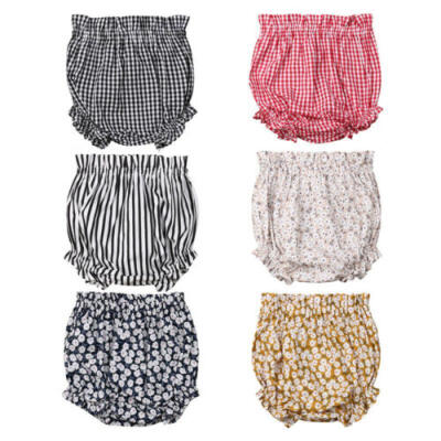

Newborn Kids Baby Boy Girls Bottoms Bloomer Shorts Diaper Cover Panties PP Pants