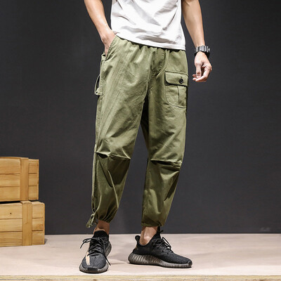 

Gobestart New Fashion Mens Hip Hop Terry Casual Street Sports Beam Foot Harem Pants
