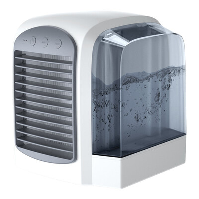 

2019 New mini portable air conditioner Water Cooled Fan USB Office Desktop Handheld Fan Water Fan Portable Air Conditioning Fan