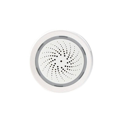 

Tuya Wifi Intelligent Siren Sound Alarm Temperature Humidity Sensor APP Control Home Wireless Secure System WiFi USB Voice Control