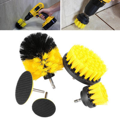 

Greensen 5pcs Universal 6mm Round Hex Shank Electric Drill Brush Set for Polish Grinding