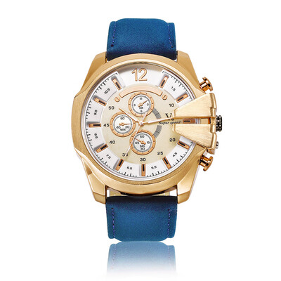 

V6 mens life waterproof sports watch large dial European&American models mens watch quartz watch 020