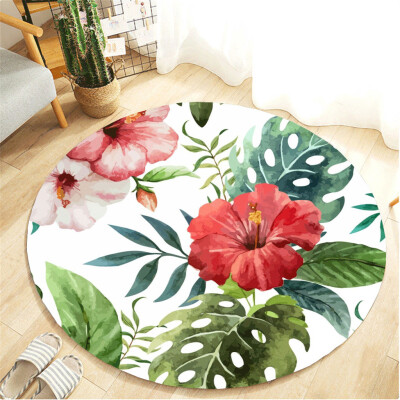 

Gobestart Botany Elements Blanket Round Bathroom carpet 55cm