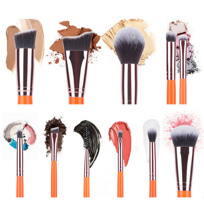 

〖Follure〗11PCS Make Up Foundation Eyebrow Eyeliner Blush Cosmetic Concealer Brushes