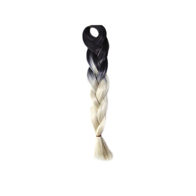 

〖Follure〗Individual Braid Wigs Big Braids Color Gradient Small Black Dirty Pigtail
