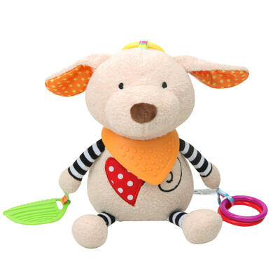 

Tailored Baby Infant Rattles Plush With Teether Cute Animal Hanging Bell Play Toys Doll