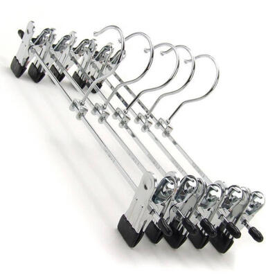 

10 Piece Stainless Steel Pants Rack Clip Peg Trousers Clamp Hanger