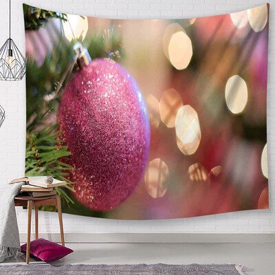 

Siaonvr Christmas Tapestry Santa Print Wall Hanging Tapestry Art Home Decor