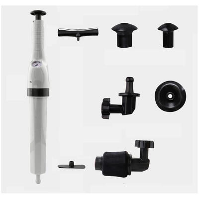 

High Pressure Air Drain Blaster Clog Dredge Clogged Remover Toilet Plunger Cleaner Pump For Bath Toilet Bathroom Shower Kitchen