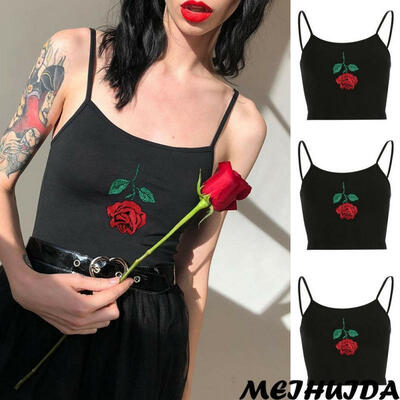 

Women Summer Sexy Casual Sleeveless Short Tee Shirt Honey Crop Top Vest Tank